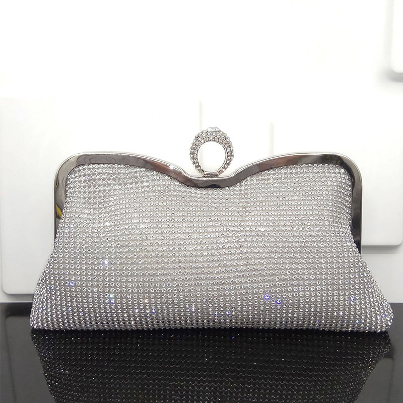 silver clutch bag nz