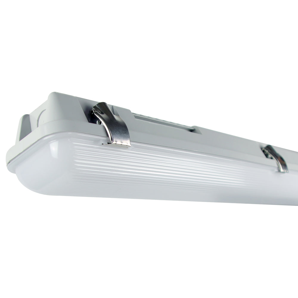 LED Batten Light 6ft IP65 Anti Corrosive Emergency 68W Commercial Industrial 