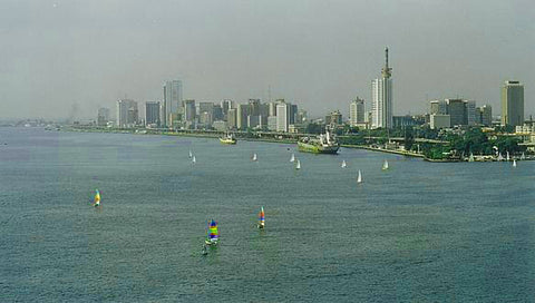 Lagos coast line