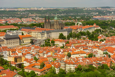 Prague rooftops