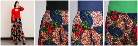 Msichana Falir Pants Artisan Fabric Handmade Ethically