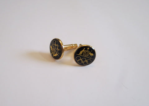 cuff links melbourne olympic games 1956