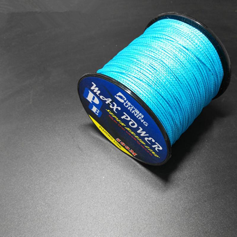 Fishing Line Agepoch Super Strong Dyneema Extreme PE Braided 500M Sea 