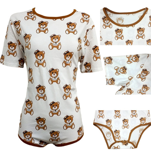 baby onesie teddy bear