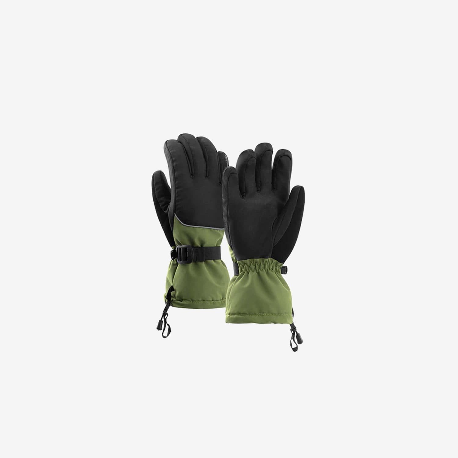 green mens gloves