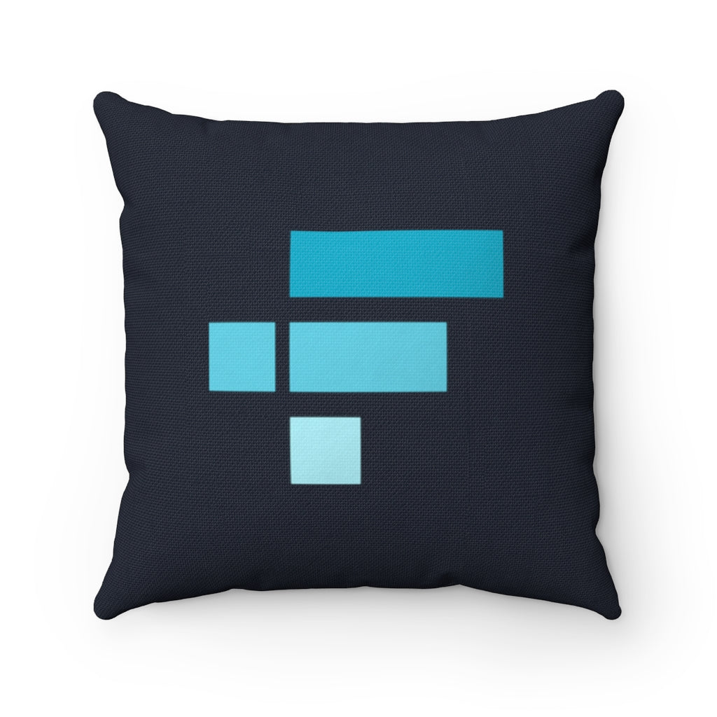 FTX Token (FTT) Cryptocurrency Symbol Pillow – Crypto Wardrobe