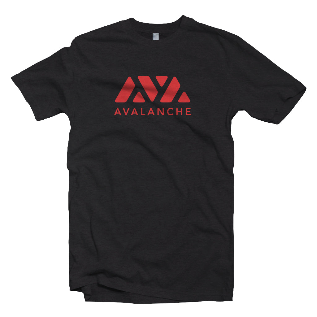 Avalanche (AVAX) Cryptocurrency Symbol T-shirt – Crypto ...