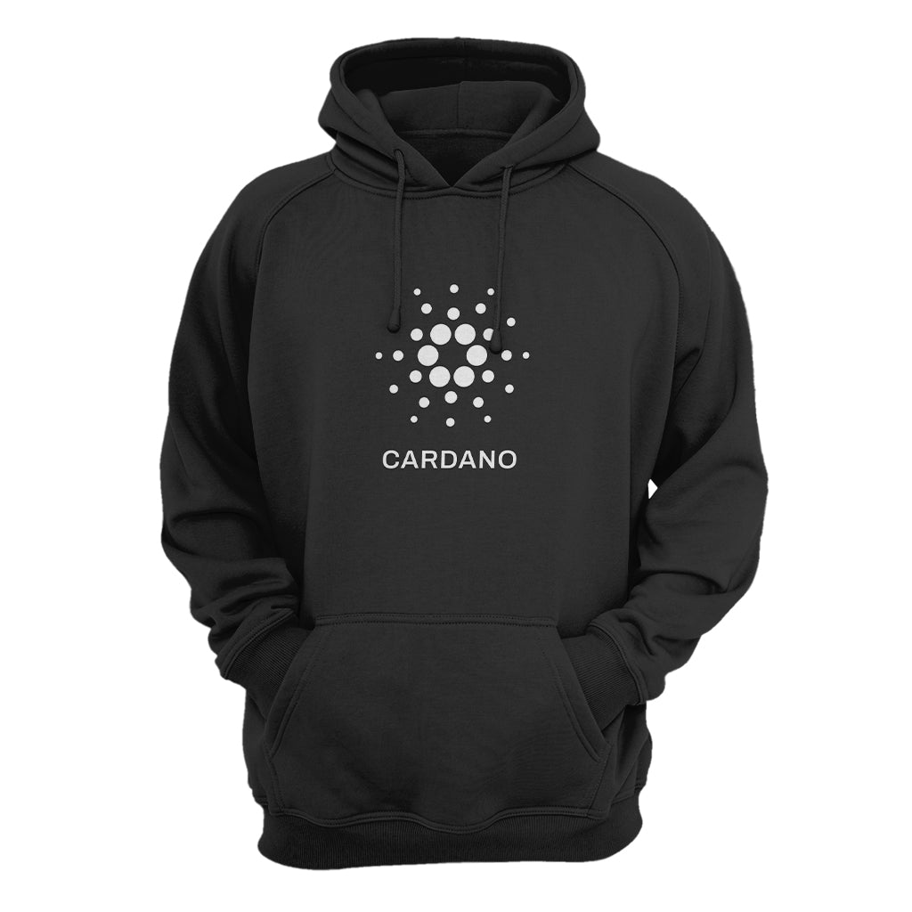 Cardano (ADA) Cryptocurrency Symbol Hooded Sweatshirt ...