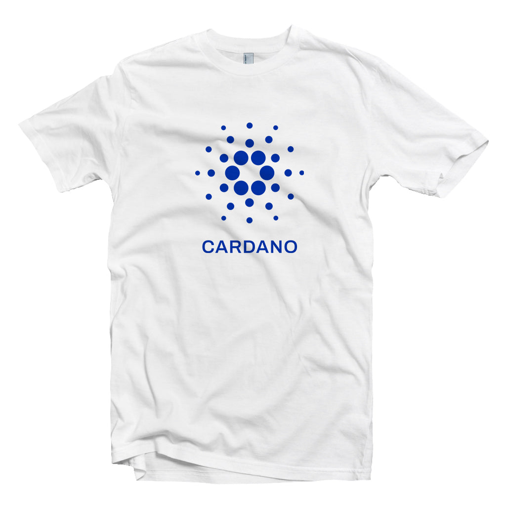 Cardano (ADA) Cryptocurrency Symbol T-shirt – Crypto Wardrobe