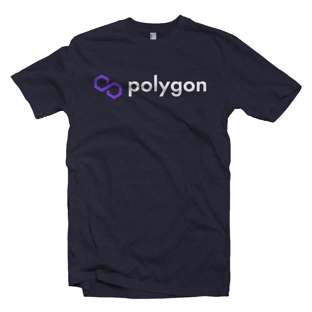 Polygon (MATIC) Cryptocurrency Symbol T-shirt – Crypto ...