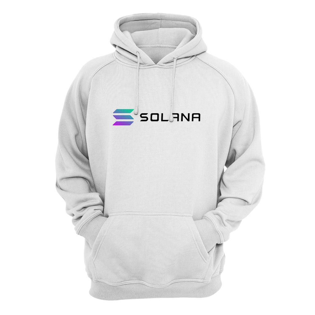 Solana (SOL) Cryptocurrency Symbol Hooded Sweatshirt ...
