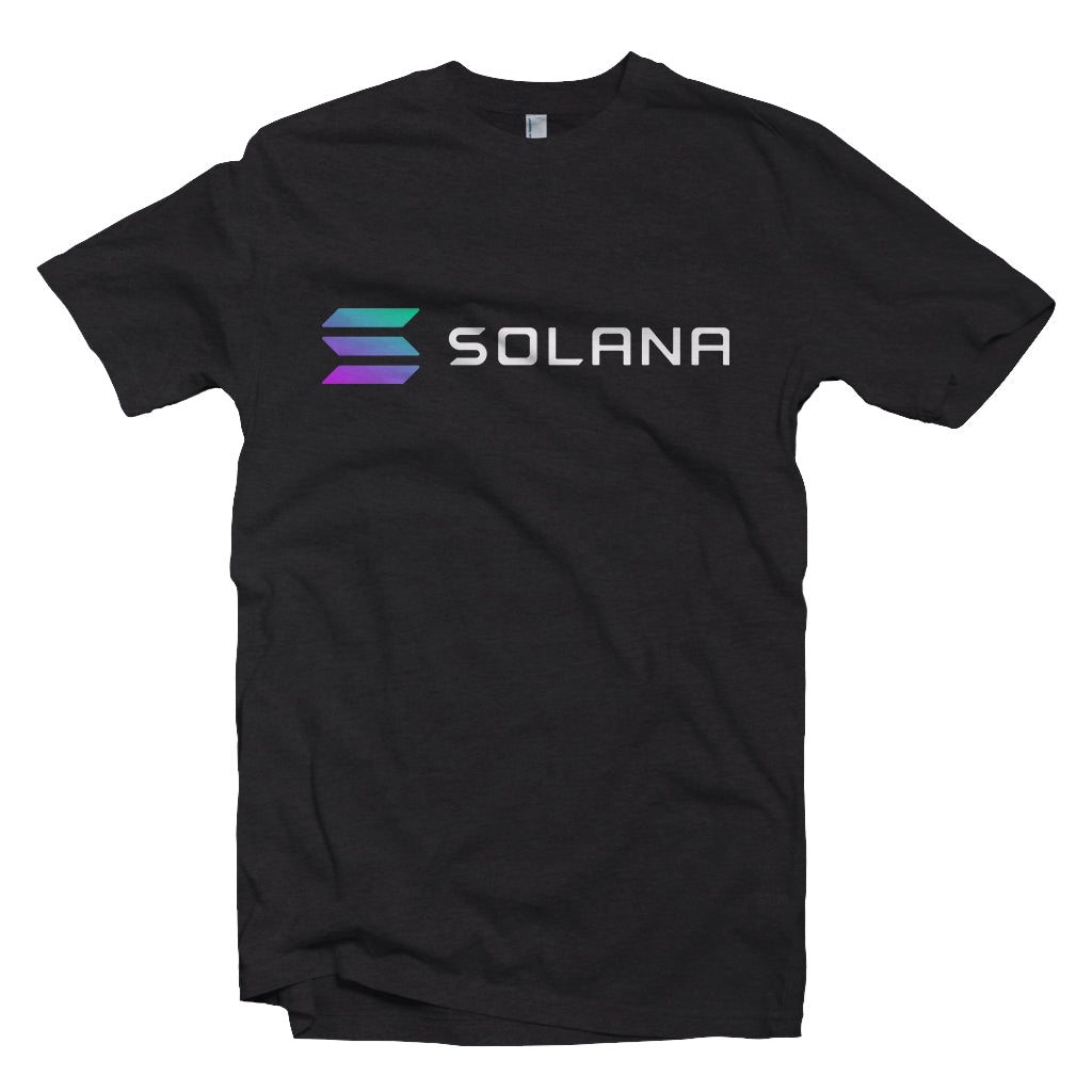Solana (SOL) Cryptocurrency Symbol T-shirt – Crypto Wardrobe