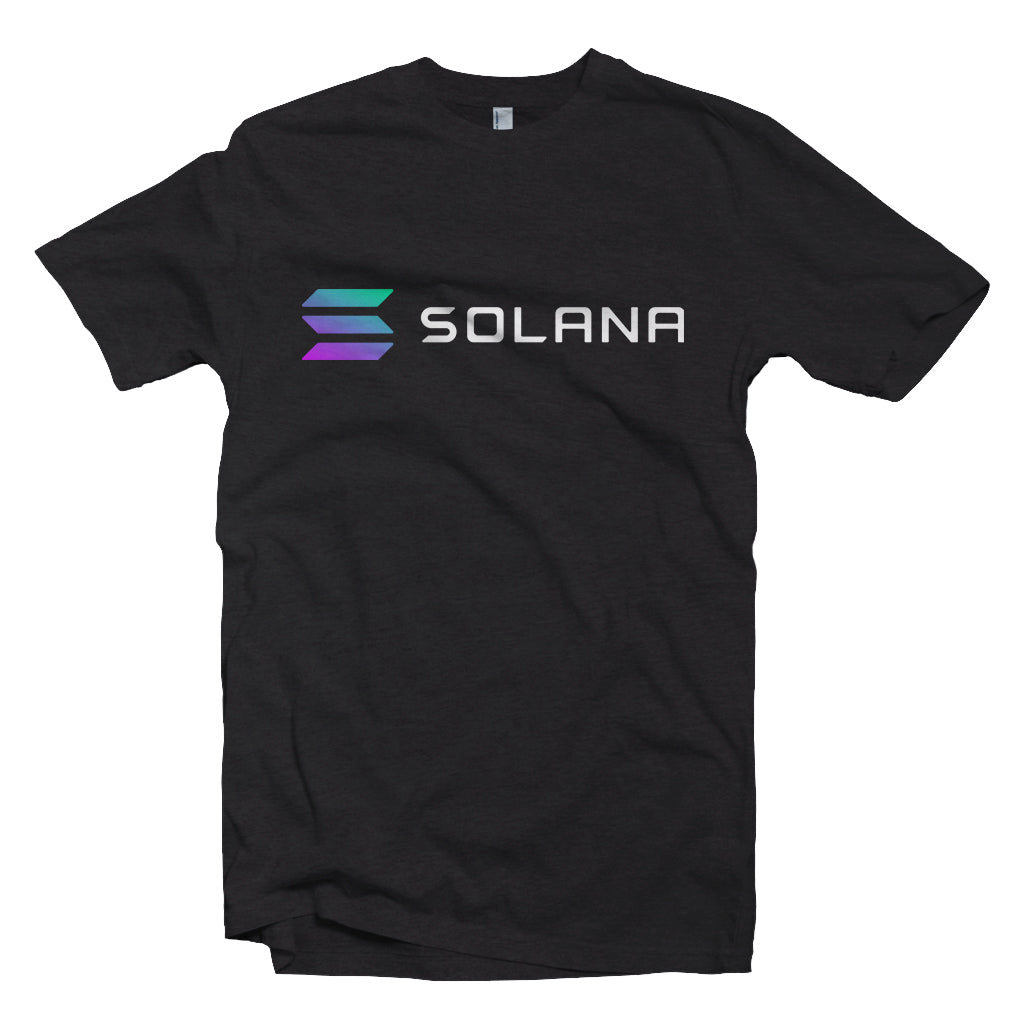 Solana (SOL) Cryptocurrency Symbol T-shirt – Crypto Wardrobe