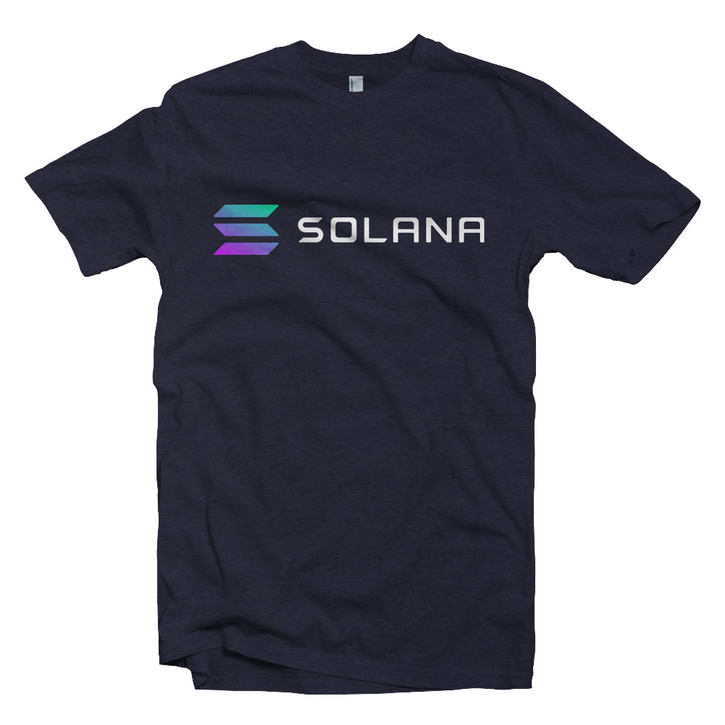 Solana (SOL) Cryptocurrency Symbol T-shirt – Crypto Wardrobe