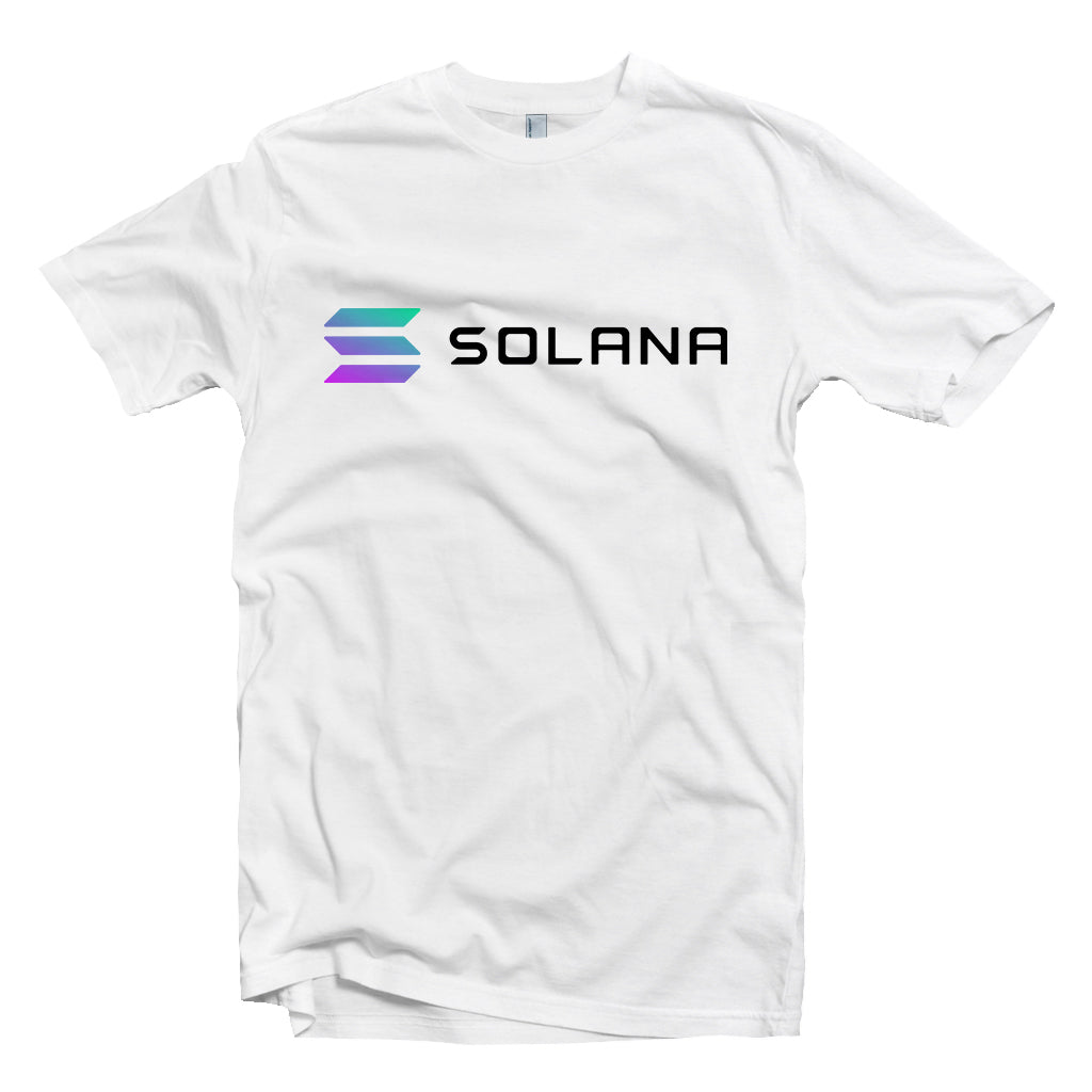Solana (SOL) Cryptocurrency Symbol T-shirt – Crypto Wardrobe