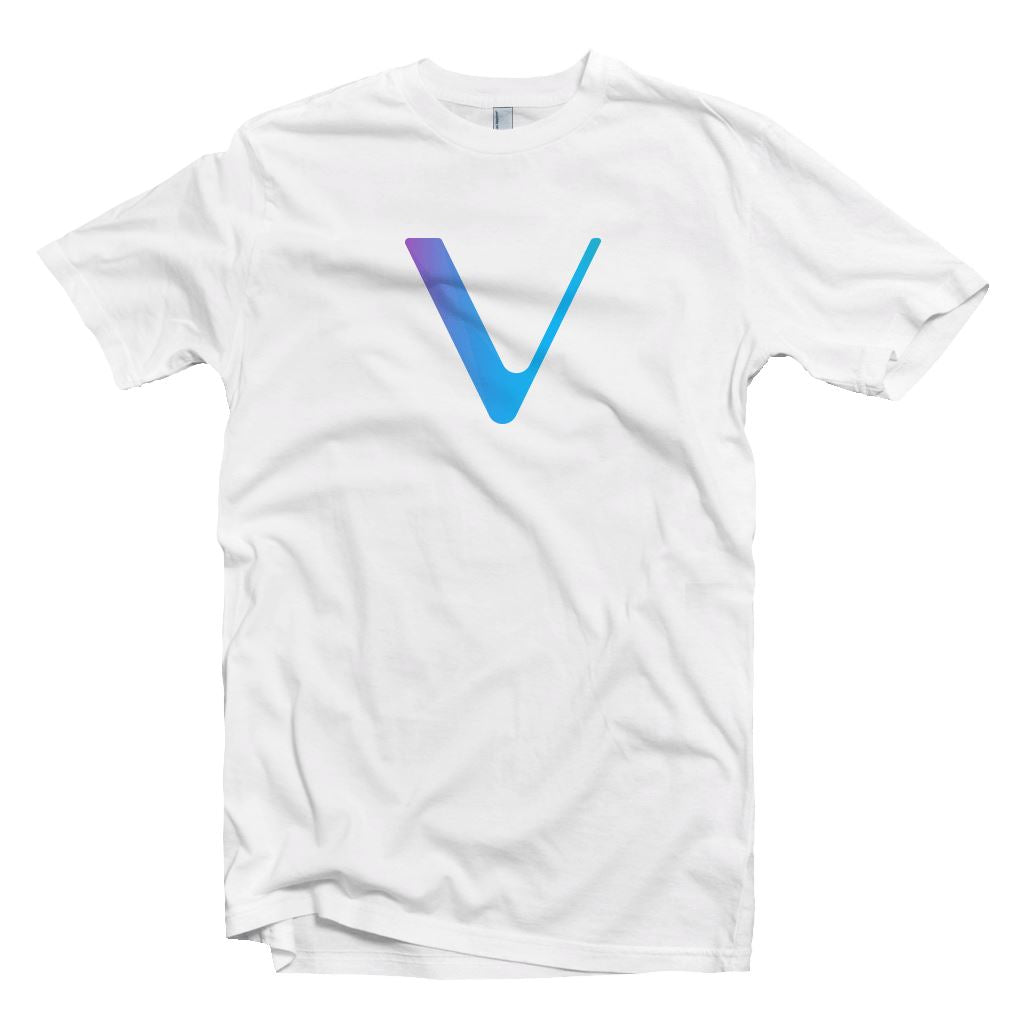 Vechain VET Crypto Logo Symbol T-shirt – Crypto Wardrobe