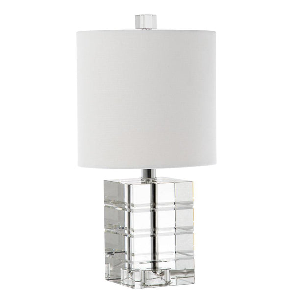 square crystal table lamp