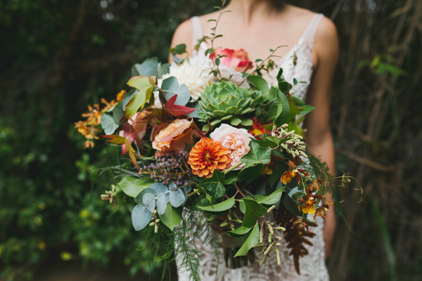 Wedding Bouquet of Flowers 