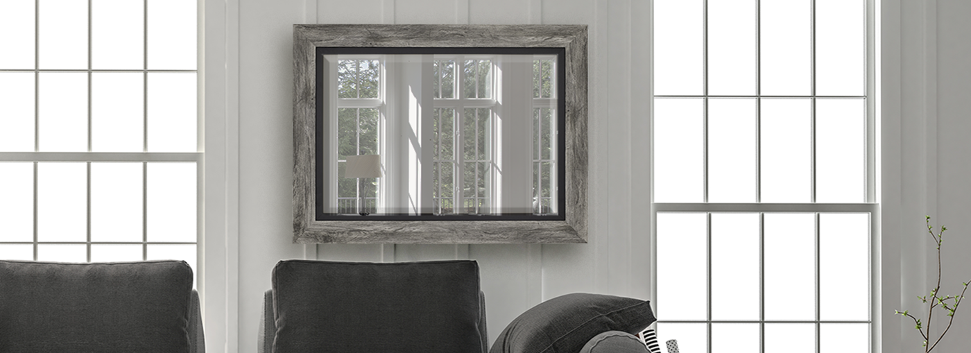 Coastal and Rustic Mirrors for farmhouse, barnwood and nautical interior design