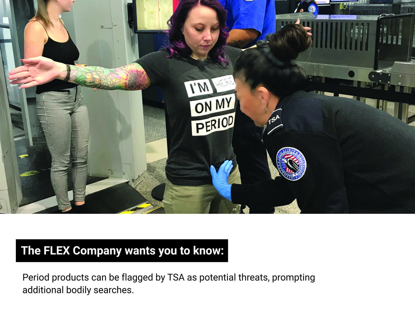 TSA Can Flag Your Menstrual Products | Help Us Make This Information Public