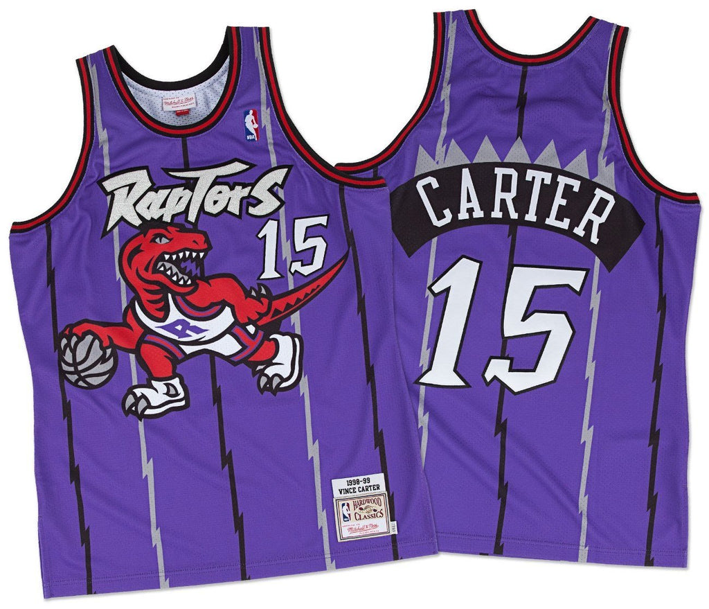 Vince Carter Toronto Raptors Purple NBA 