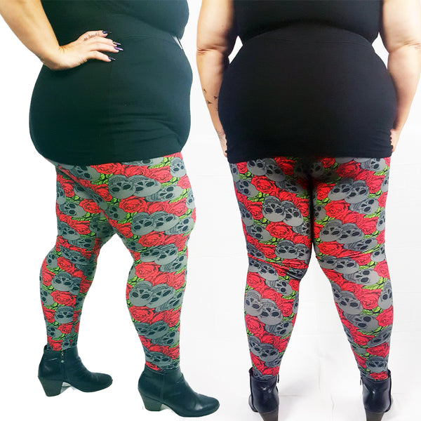 plus size goth tights