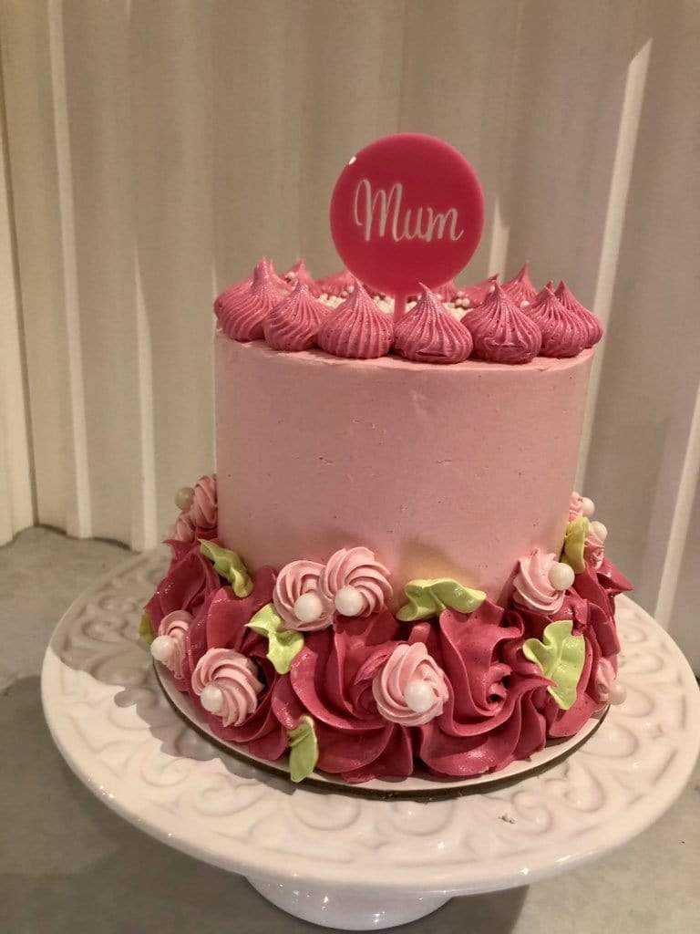 Pink Rose Mother's Day Cake – Cake Creations by Kate™