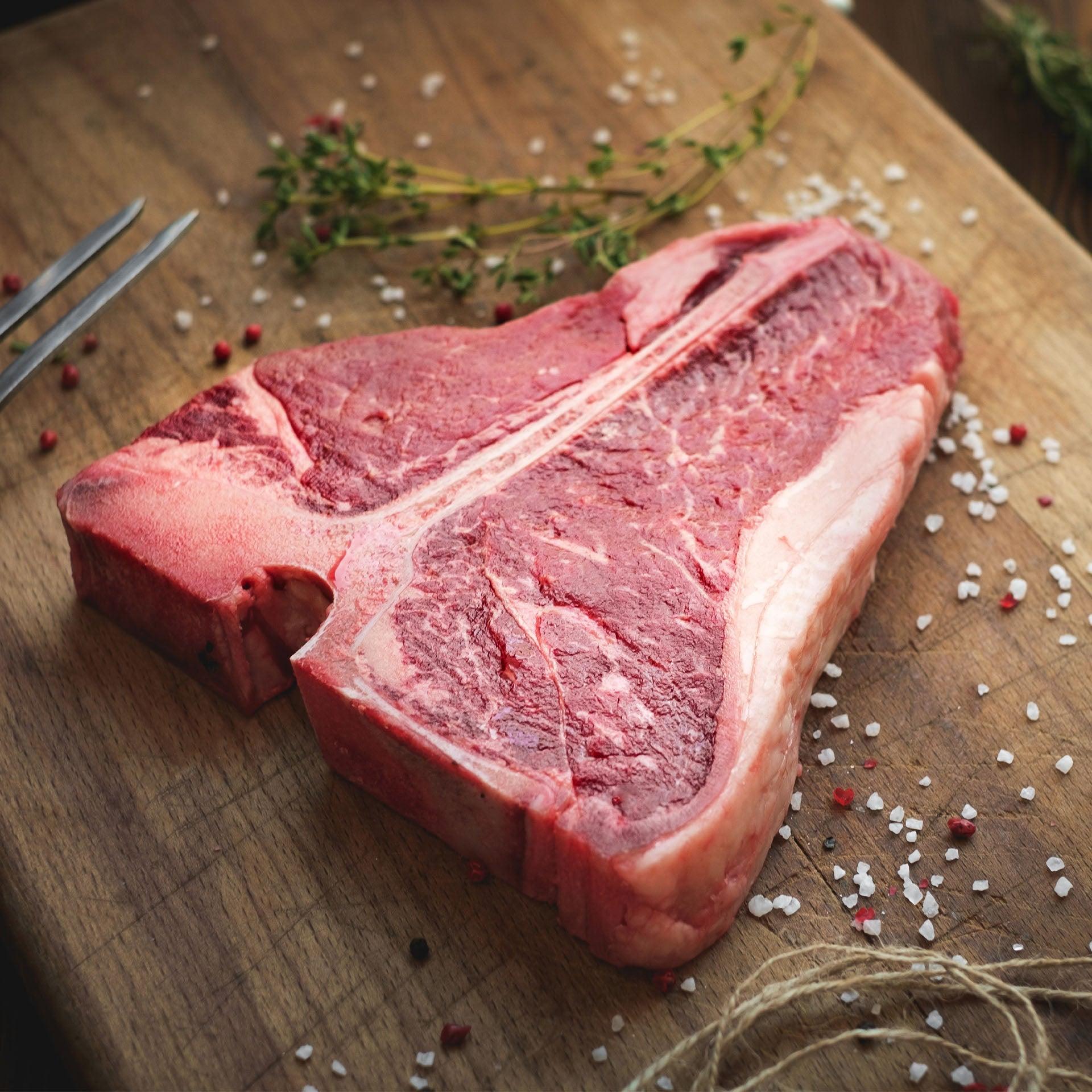 Grass-Fed Beef T-bone steak – FarmFoods