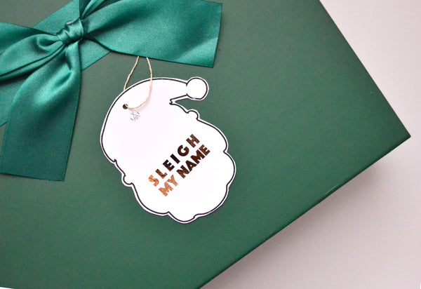 Free download holiday gift tag 
