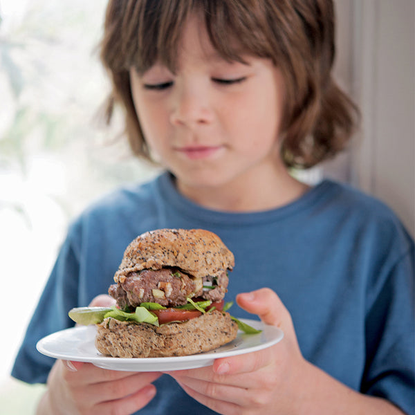 kids in the kitchen burgers
