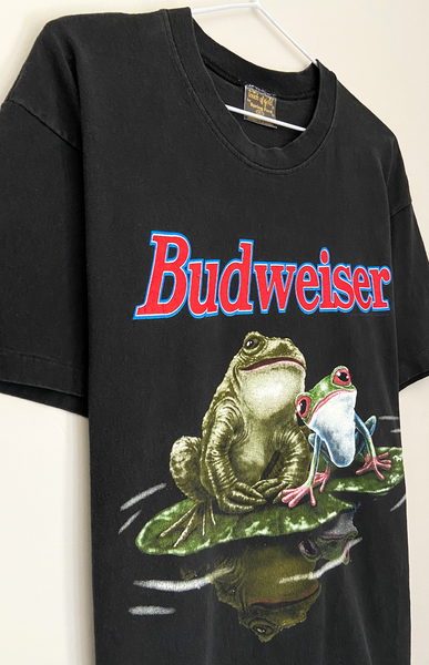 budweiser frogs t-shirt
