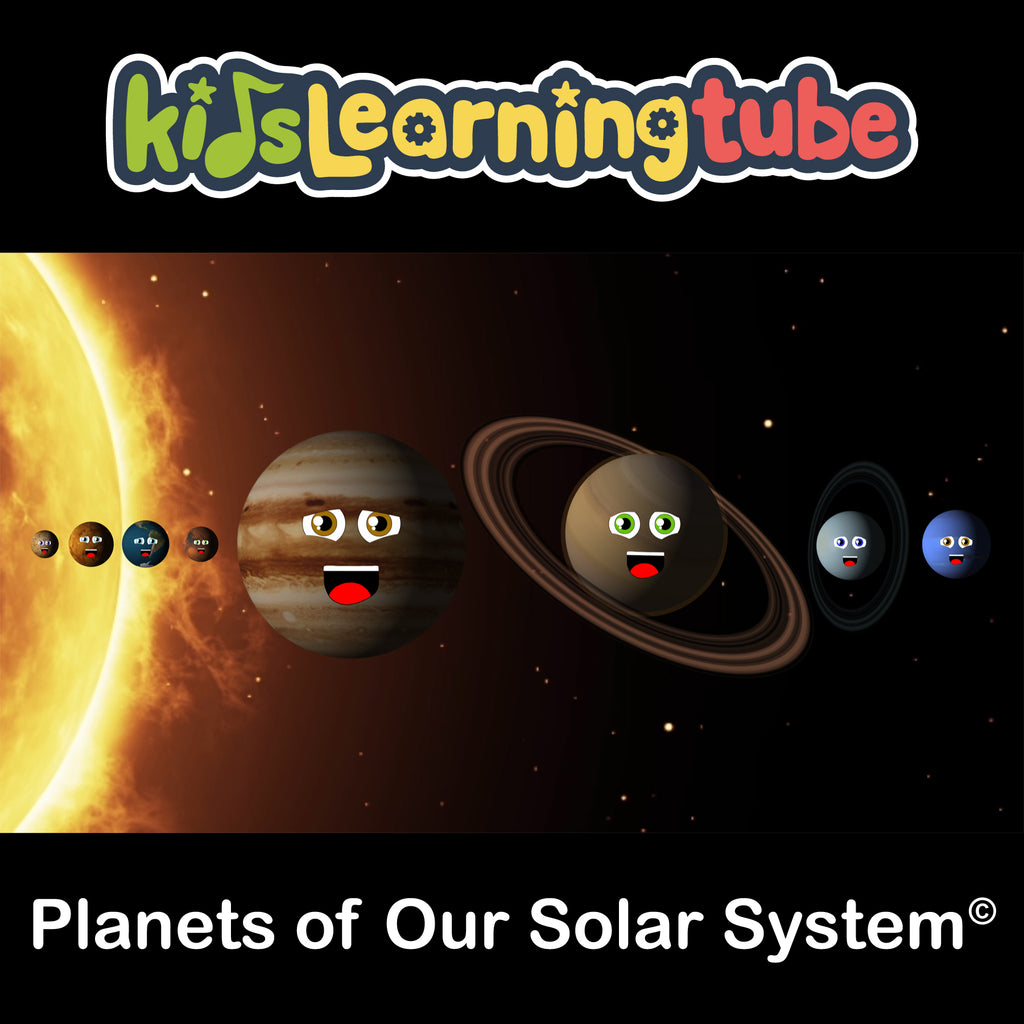 Planets of Our Solar System Digital Album – Kids Learning Tube