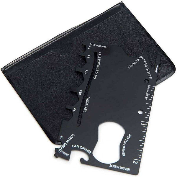 16 Function Credit Card Size Wallet Tool