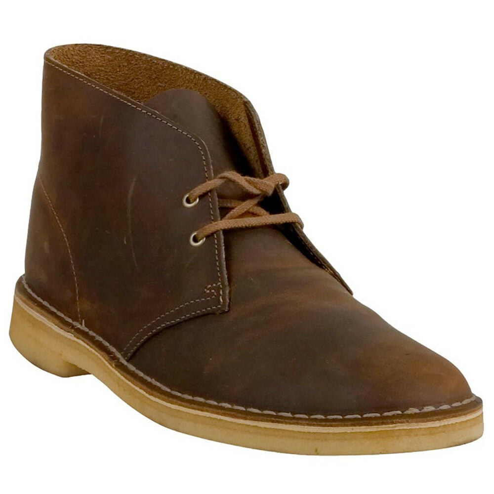 clarks originals men's desert boot brown beeswax