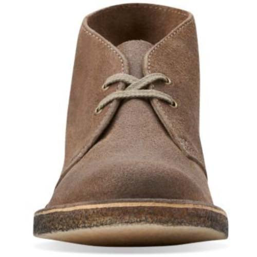 clarks originals men's desert boot taupe suede