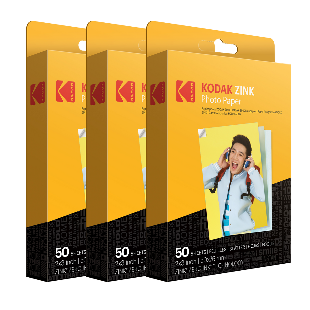Gewond raken grillen Meevoelen Kodak 2"x3" Zink instant Photo Paper (150 Pack)