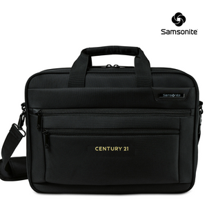 Samsonite Essential Wordmark Briefcase - Checkpoint Friendly - NEW!
