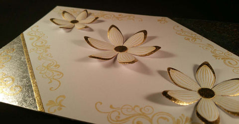 Gilded Flowers using Sticky Roll