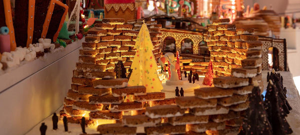 Feelgood festive Museum of Architecture’s Gingerbread City, Somerset House