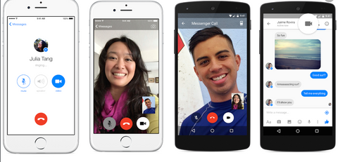 Facebook video calling