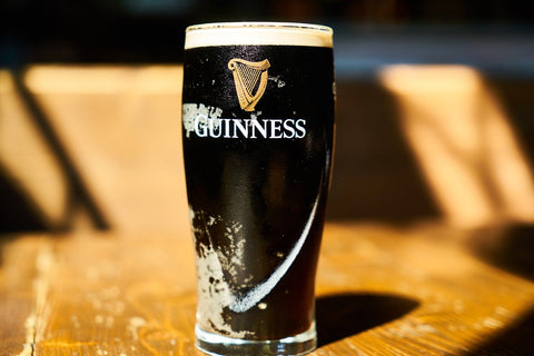 A pint of Guinness