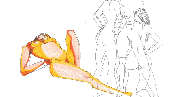 Life Drawing in Your Living Room – Private Party