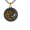 Collier Olaf Loup Viking |Argent
