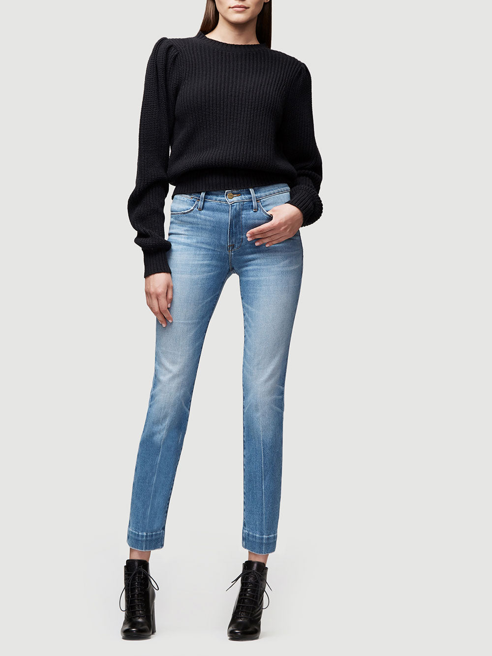 Le High Straight Blindstitch Hem -- Withers