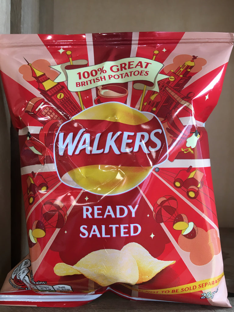 6x Walkers Ready Salted Crisps (6x25g) & Low Price Foods Ltd