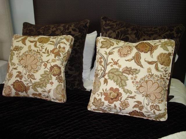 pillows and cushions