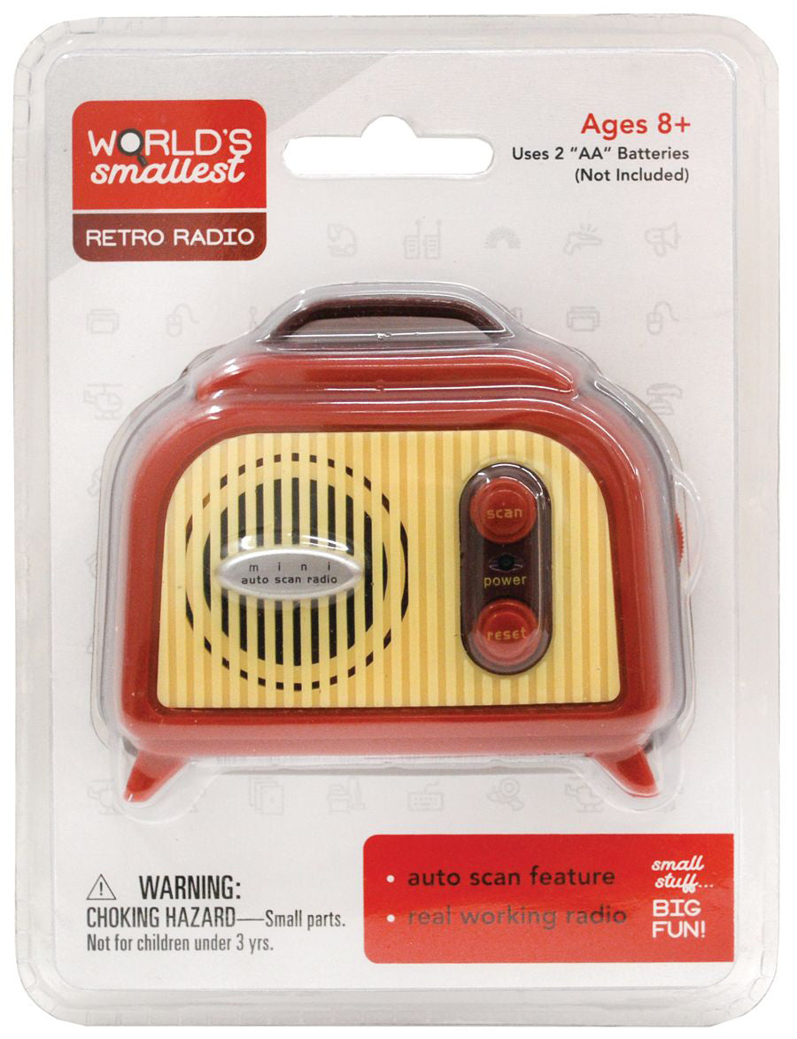 trimmen Gang sap World Smallest Retro Radio (by Westminter)