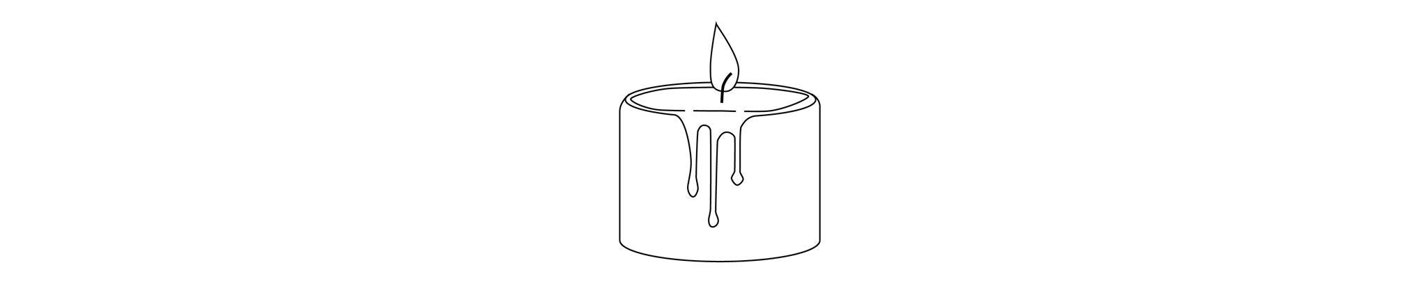 How to keep candles from dripping