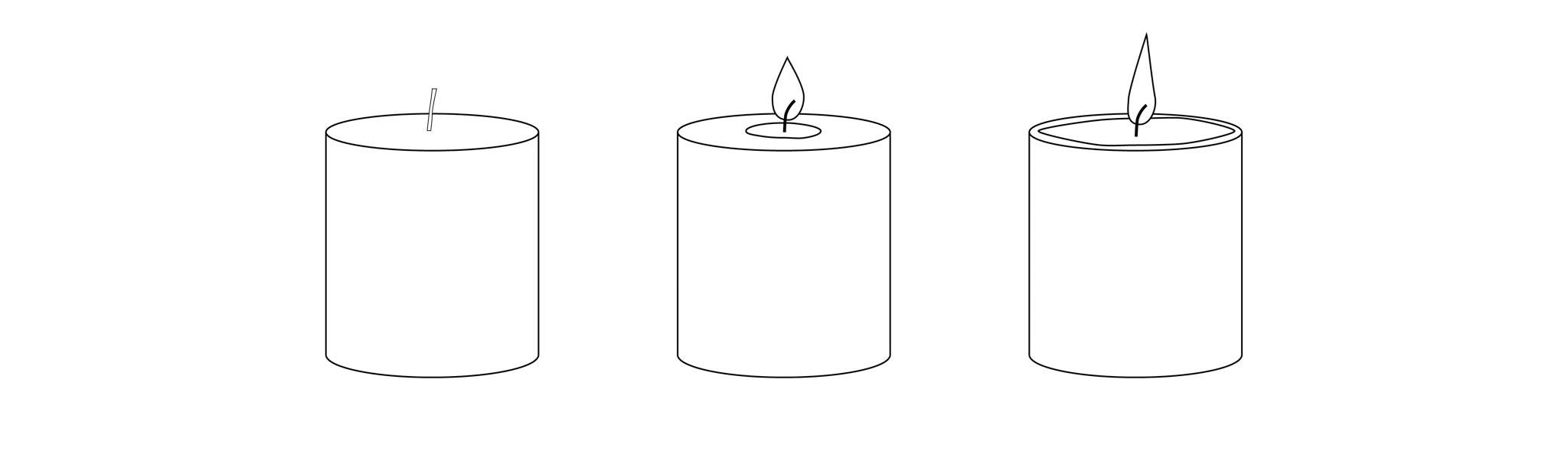 Setting the candle memory
