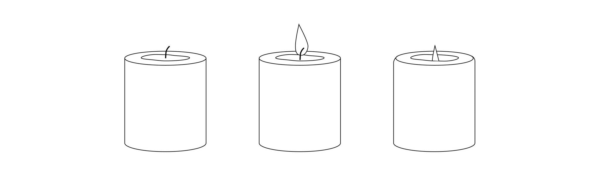How to prevent candle tunneling